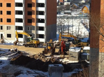 Трактора отдыхают