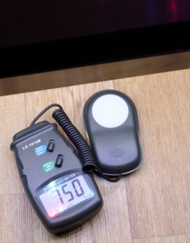 При включении всех 3х каналов (48 св.) прибор показывает 7500Lm