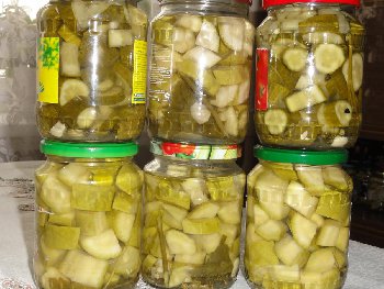 Кабачки(огурчики) маринованные по болгарски