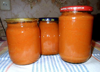 Икра кабачковая