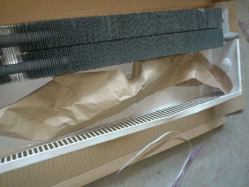 мятый радиатор