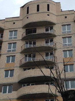 панорамные окна 11 и 12 этажей первой секции