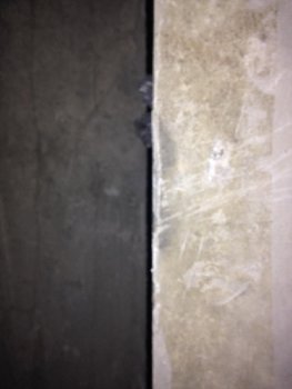 щель насквозь