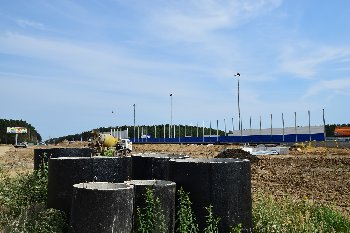 13.08.2015. Защитный экран со стороны ЖК Бородино.