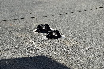 21.08.2015. Ливнёвка на крыше.