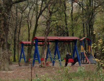 дворник &quot;работает&quot; пока площадка свободна от мам с детьми