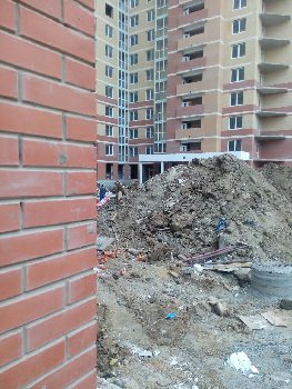 Вид с внутренней части дома