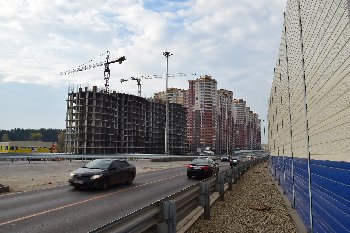 18.10.2015. От тоннеля в сторону ул.Циолковского.