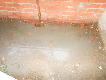 вот такая лужа на кухне