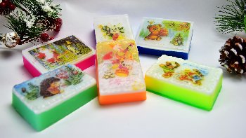 Это открыточки, напоминающие далекое детство