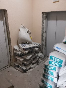 это вход в 3 секции к лифту