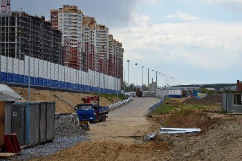 Выезд из тоннеля.