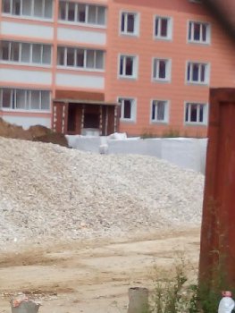 привезли блоки