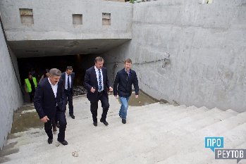 Новый туннель вокзала Реутова