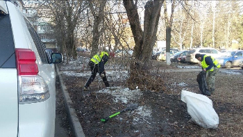 Типа, не растаяло, а убрали