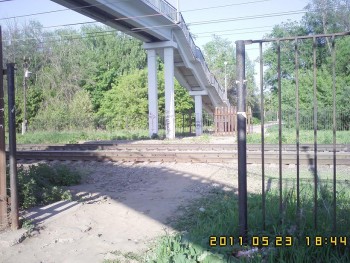 Ж/Д переход междуКутузовской и Подольском