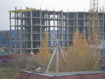 Кемпинг бомжей с костерком