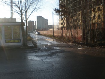 убитая дорога