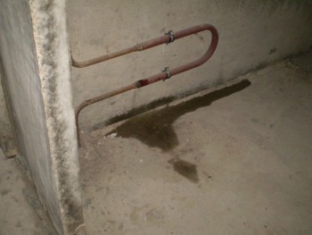 Протечка в ванной