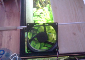 вентилятор, вид сверху