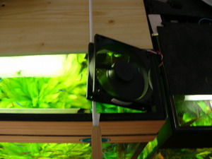 вентилятор, вид сбоку