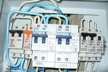 внутриквартирный щиток вблизи