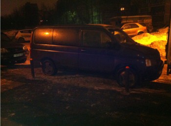 выход с подъезда