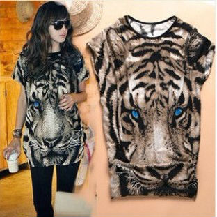 New-arrivel-2013-summer-women-s-fashion-Tiger-Printed-T-shirt-Long-Tops-short-sleeve-Popular.jpg