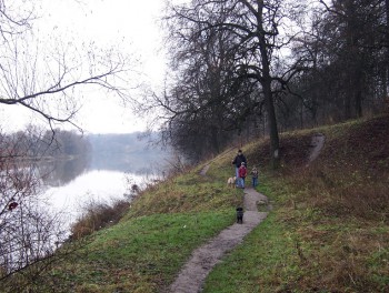 берег Пахры - уникальная экосреда.