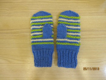 Варежки сыну